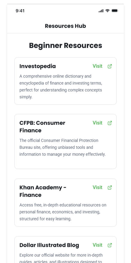App Resources Hub